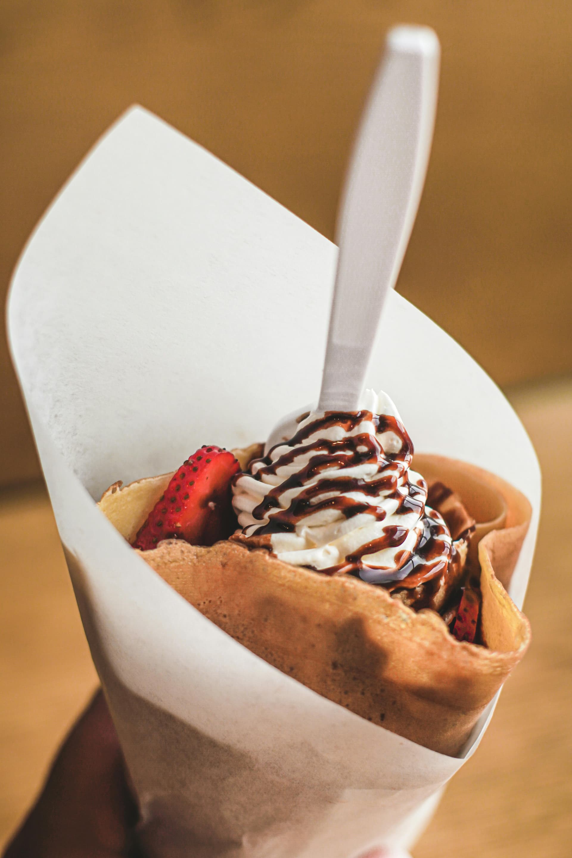 Crêpe au chocolat